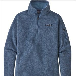 Patagonia Better Sweater 1/4 Zip Pullover M Blue